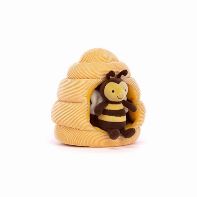 Jellycat Honeyhome Bee USA | 05132SACL